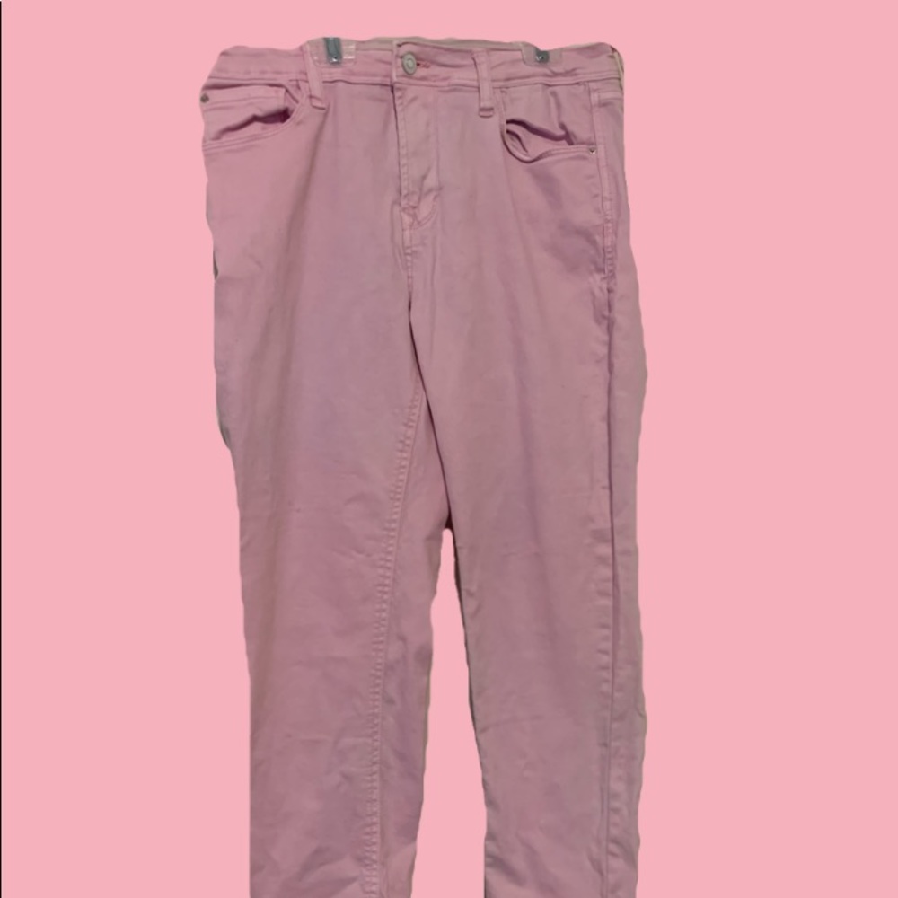 Pink Skinny Jeans